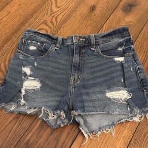 Abercrombie Jean shorts worn once